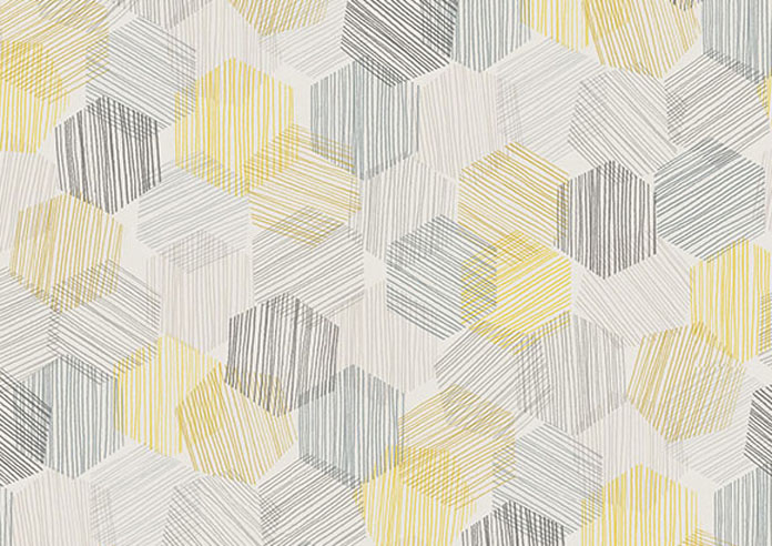 Etching, Primrose - Twist&Fit Roller Blind - Image 6